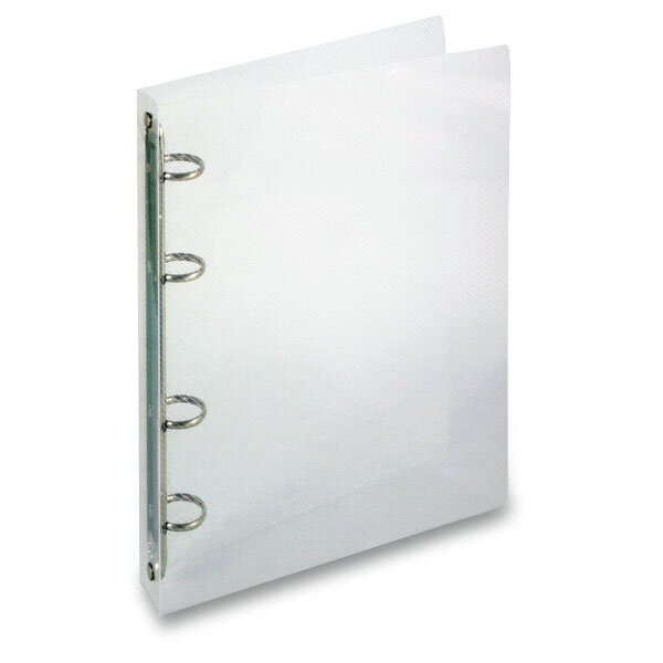 Pořadač PP A4 4kr. Lines čirá