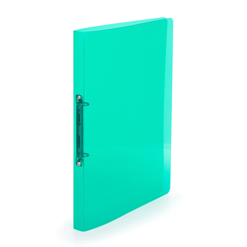 Karton P+P 2 kroužkový pořadač A4 2 cm průhledný zelený