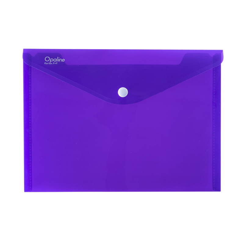 Obálka plastová s drukem Opaline A5, fialová