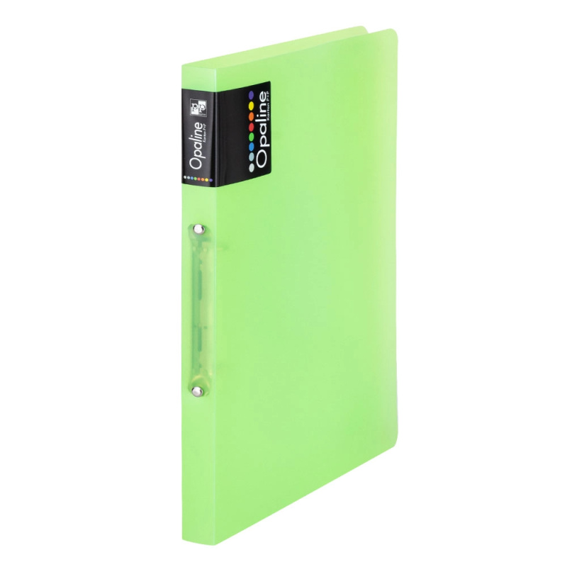 Karton P+P Opaline kroužkový pořadač 4 kroužky A4 2 cm zelená