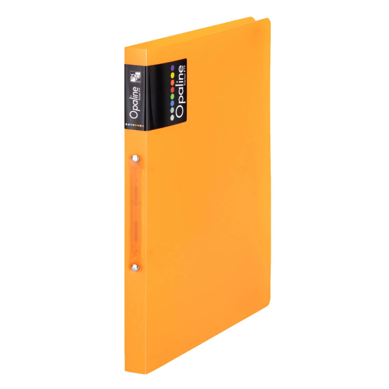 Karton P+P Opaline 4 kroužkový pořadač 25 mm oranžový