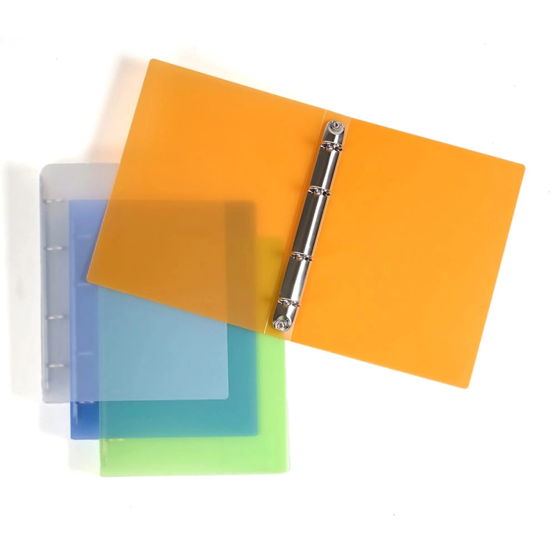 Karton P+P Opaline 4 kroužkový pořadač 25 mm čirý