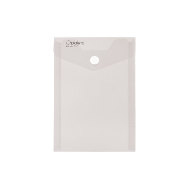 Psaníčko s drukem A6 na výšku Opaline čirá