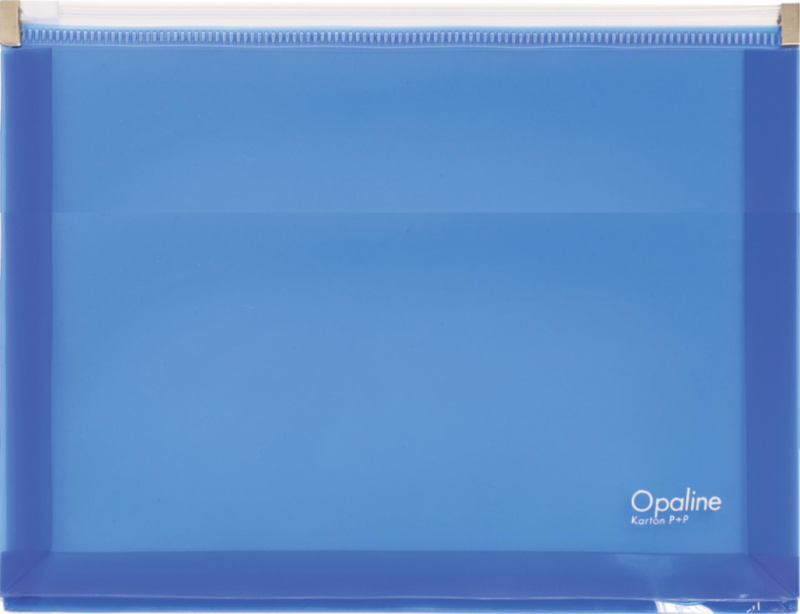 Obálka se zipem A4 Opaline, modrá