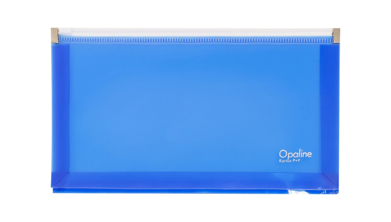 Karton P+P Zipové obálky Opaline DL - 180 mic, 5 ks, modré