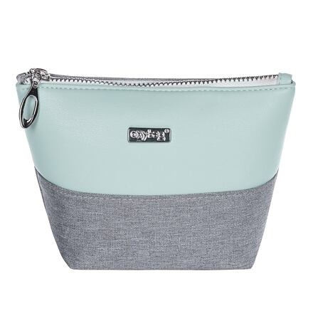 OXY LADY Kosmetická taška malá - Grey mentol