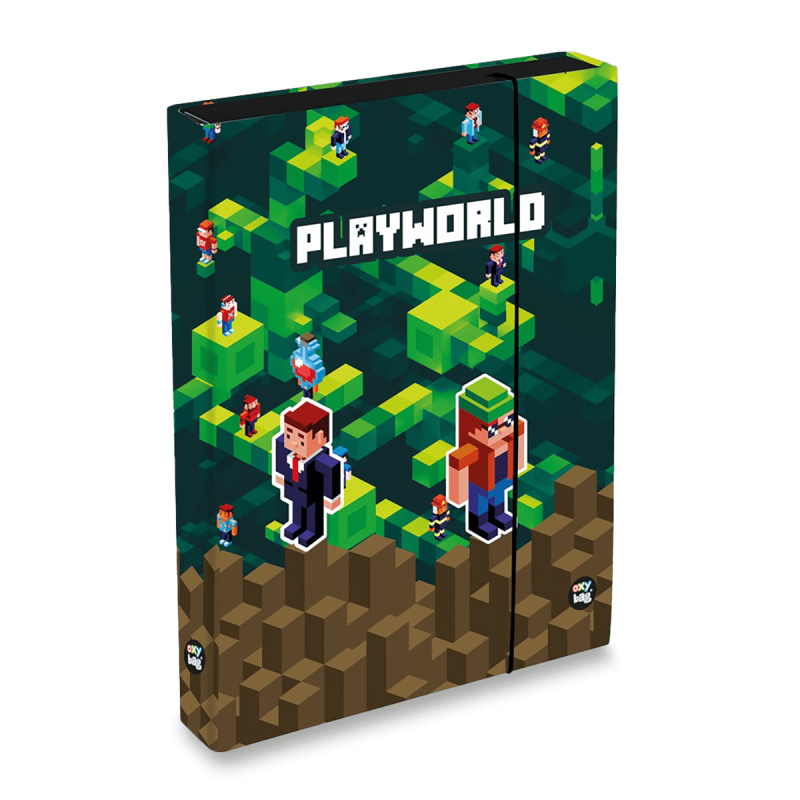 Box na sešity oxybag Playworld - A4 JUMBO