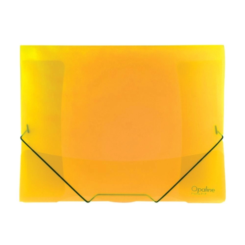 Karton P+P Sloha s gumou A4 - Opaline - žlutá