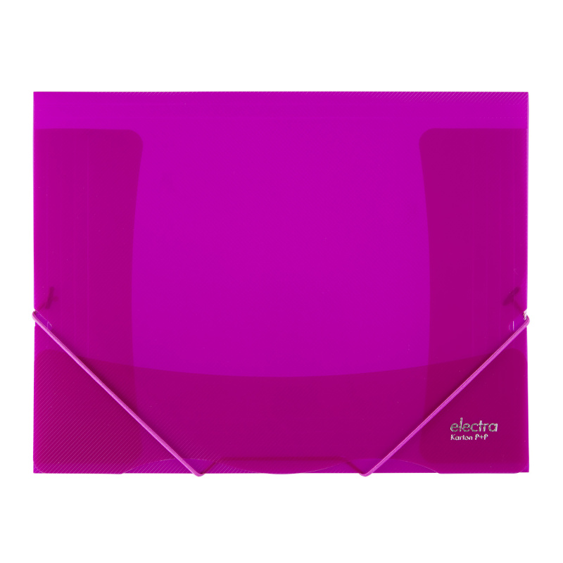 Karton P+P Electra A4 s gumičkou tmavě růžové 5 ks