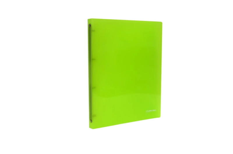 Karton P+P pořadač A4 kroužkový eCollection 2,5 cm 4 kroužek zelený