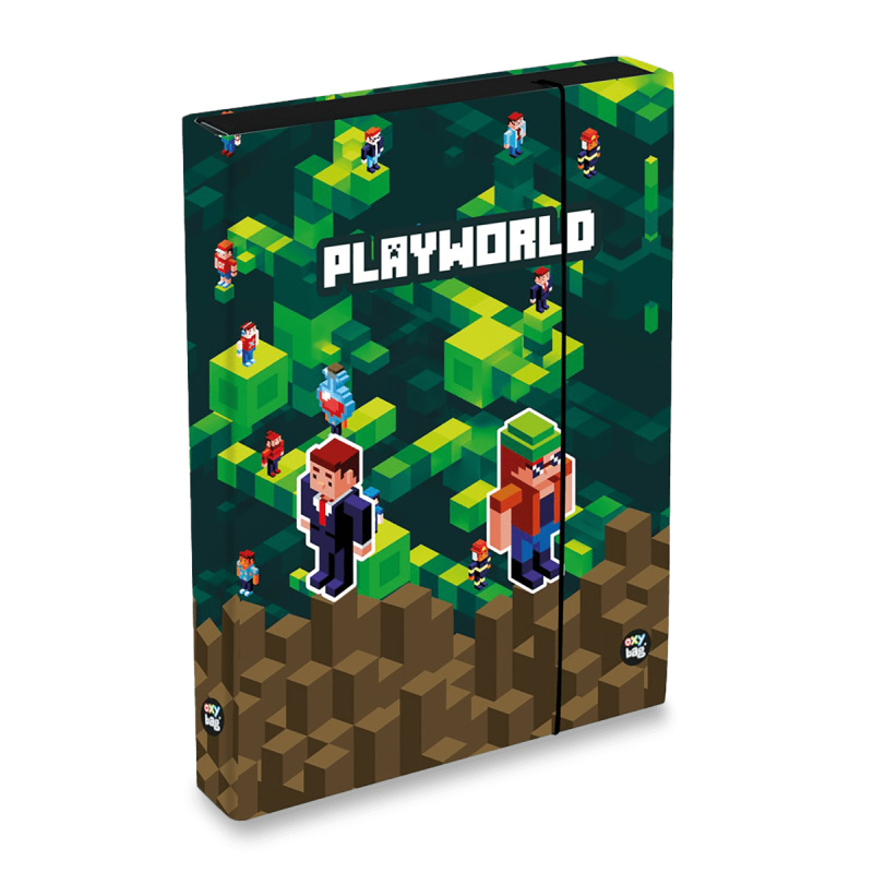 Box na sešity oxybag Playworld - A5 JUMBO