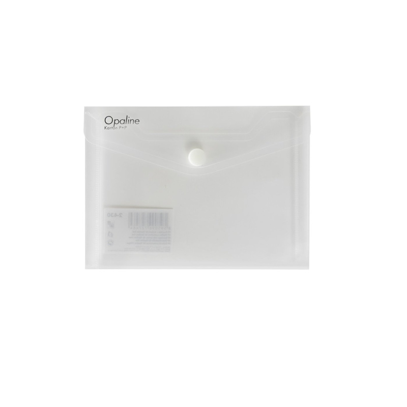 Psaníčko s drukem na šířku Opaline A6, čirá