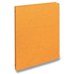 Karton P+P Pořadač čtyřkroužkový prešpánový A4 2 cm oranžový