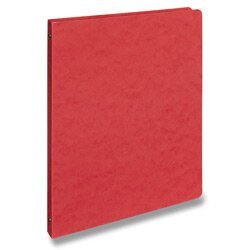 HIT OFFICE Kroužkový pořadač Prešpán A4 2 cm 4kr. červený