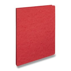 HIT OFFICE Kroužkový pořadač Prešpán A4 2 cm 2kr. červený