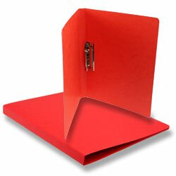 Pořadač A4 s rychlosvorkou červený