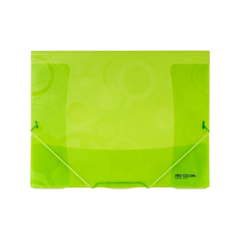 Karton P+P Neo Colori A4 sloha s gumou zelená