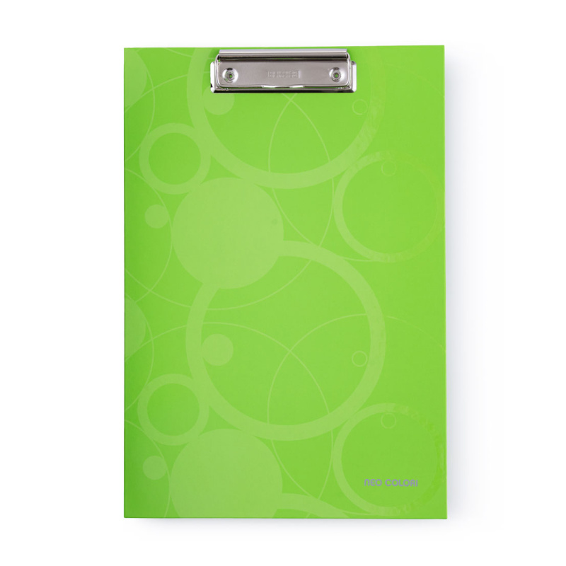 Jednodeska NEO COLORI- A4, s klipem, zelená