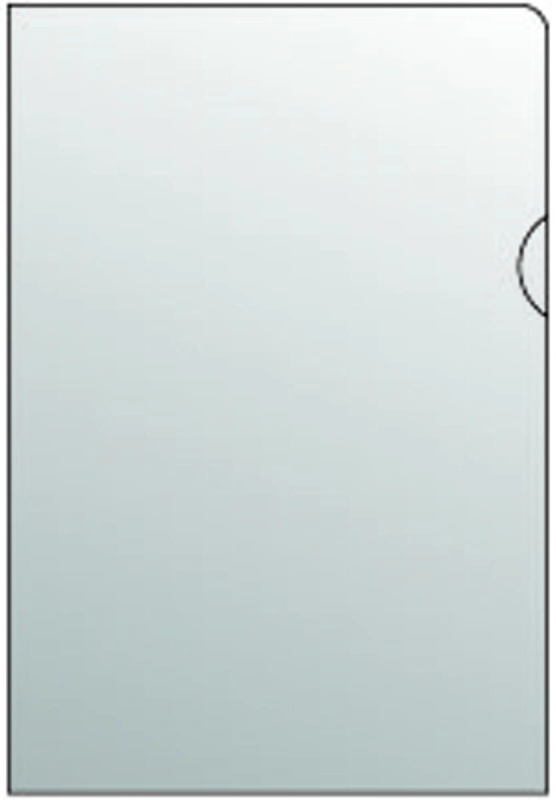 Průhledný obal A4 "L" PVC čirý, 180mic.