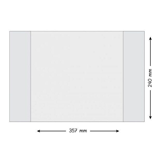 Obal na učebnice PVC silný 100 mic - 357 × 240 mm