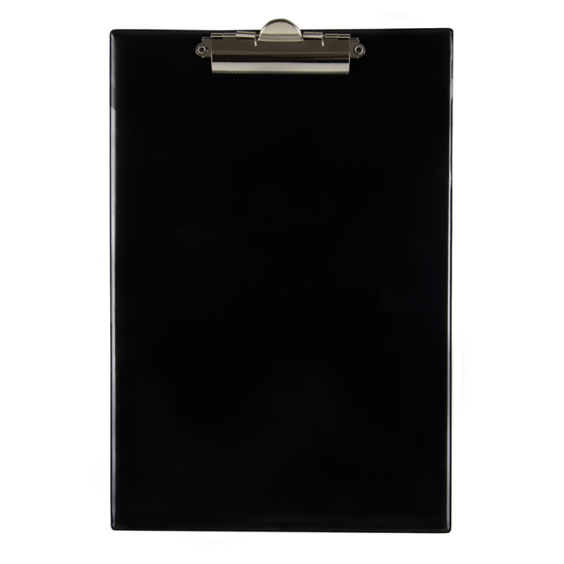 Karton P+P Jednodeska Office Depot - A4, s klipem, černá