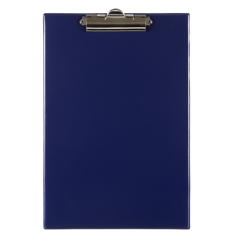 Karton P+P Jednodeska Office Depot - A4, s klipem, modrá