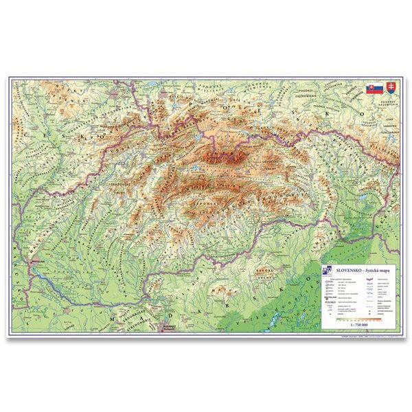 OXYBAG Podložka na stůl 60x40cm Slovensko