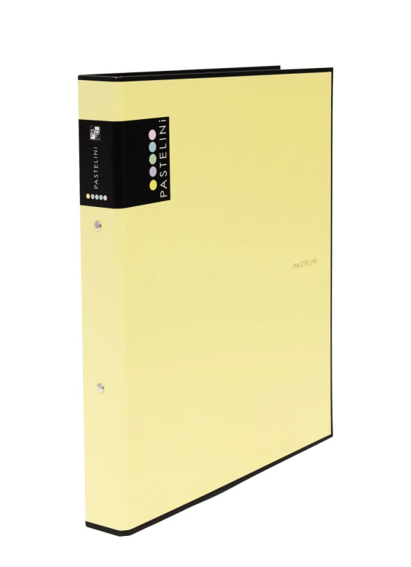 Karton P+P Pořadač A4 lamino R25-2kroužek PASTELINI žlutá