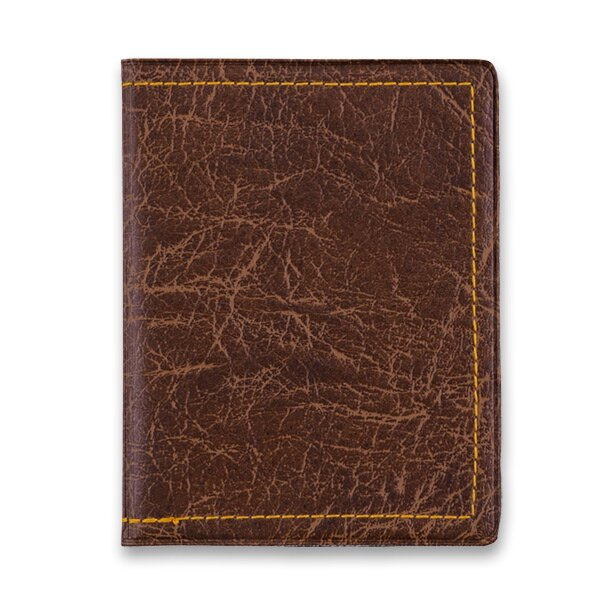 Obal na doklady Eko hnědý