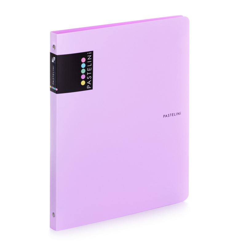 Karton P+P Pastelini 4 kroužkový pořadač A4 20 mm fialový