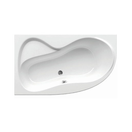 Ravak Rosa asymetrická vana 150x95 cm akrylát levá c551000000 RO15095L
