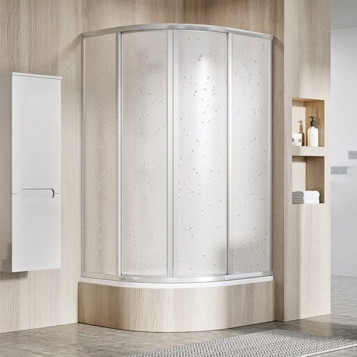 Ravak Supernova sprchový kout čtvrtkruh 90x90 cm 31177vu0011 SKCP490SABPS