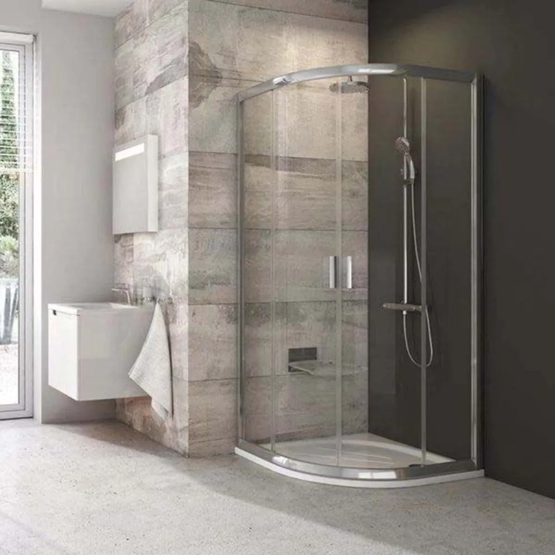 Ravak Blix sprchový kout čtvrtkruh 90x90 cm 3b270c00z1 BLCP490TBR