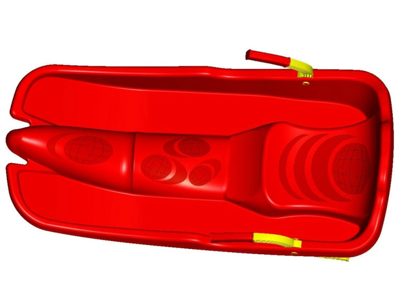 Plastkon boby Turbo Jet červená