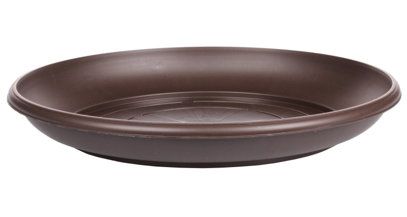 Harmonie miska pod květináč hnědá, 30 cm