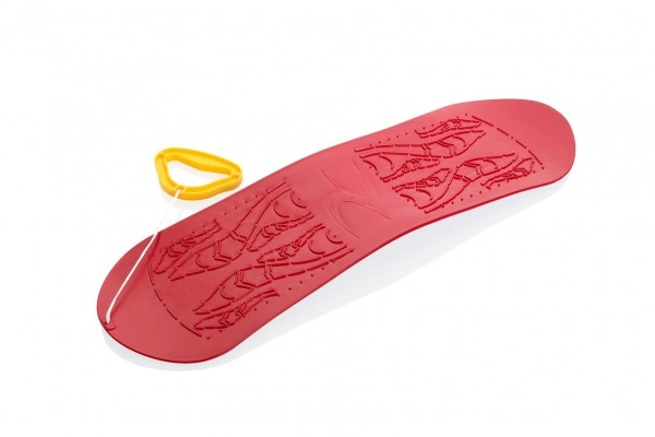Plastkon Kluzka plastový snowboard červená