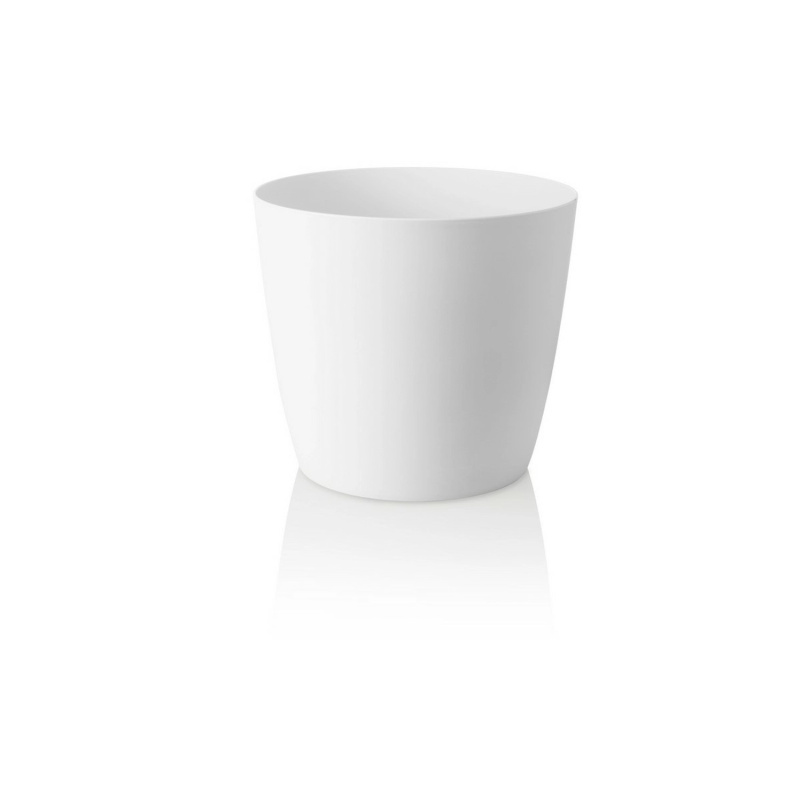 Gardenico Květináč Ella Twist´n´Roll bílý pr. 39 x 35 cm