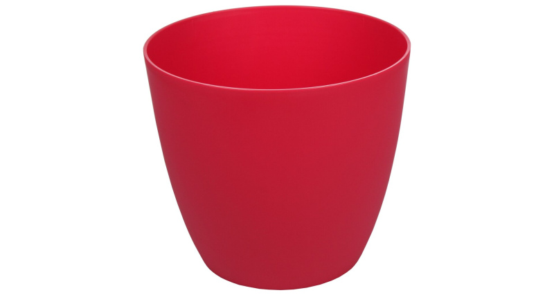 Ella Mat dekorativní květináč magenta, 15 cm