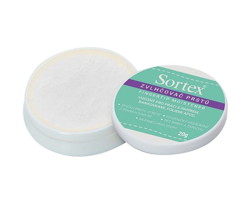Sortex - zvlhčovač prstů - 20 g