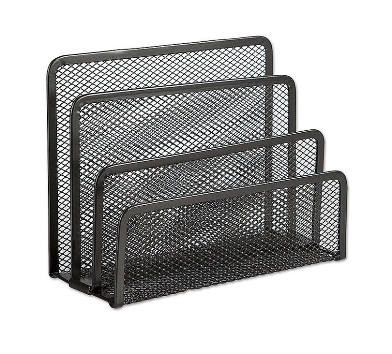 Kovový stojánek na dopisy CONCORDE, černý CONCORDE