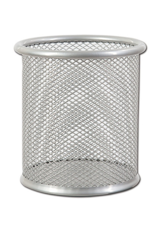 Kovový kalíšek na tužky CONCORDE, stříbrný CONCORDE