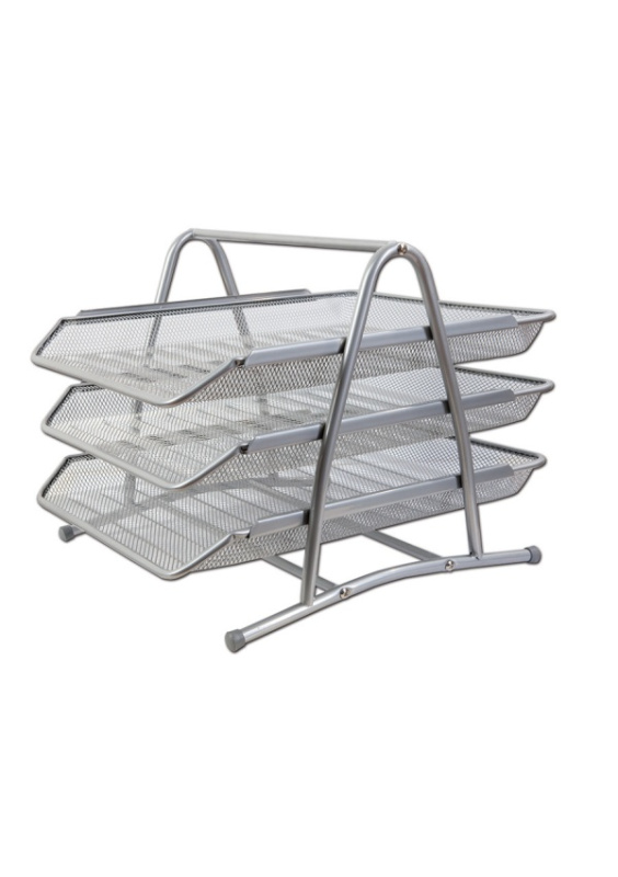 Kovový trojbox CONCORDE, stříbrný CONCORDE