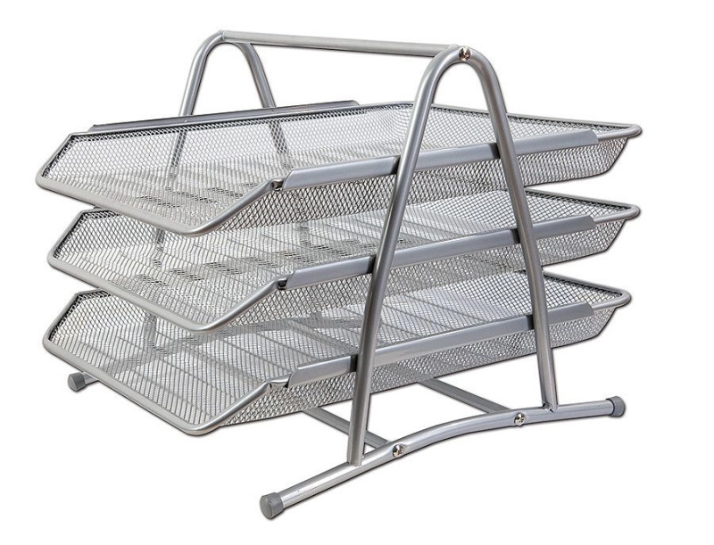 Kovový trojbox CONCORDE, stříbrný CONCORDE