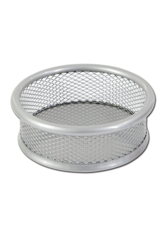 Kovový kalíšek na sponky CONCORDE, stříbrný CONCORDE