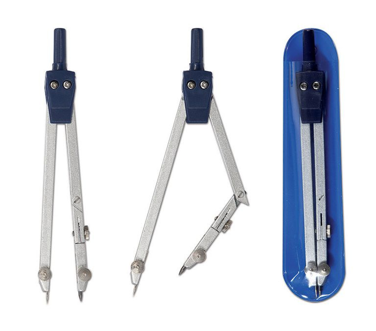 Kružítko Concorde kovové - 13cm, plastové pouzdro