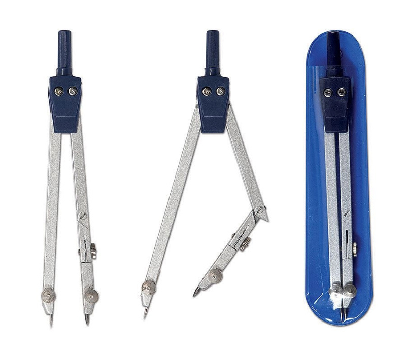 Kružítko Concorde kovové - 13cm, plastové pouzdro