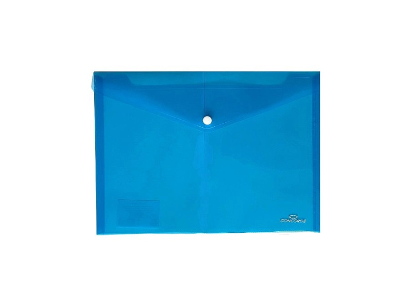 Spisové desky CONCORDE s drukem A5, transp. modrá CONCORDE