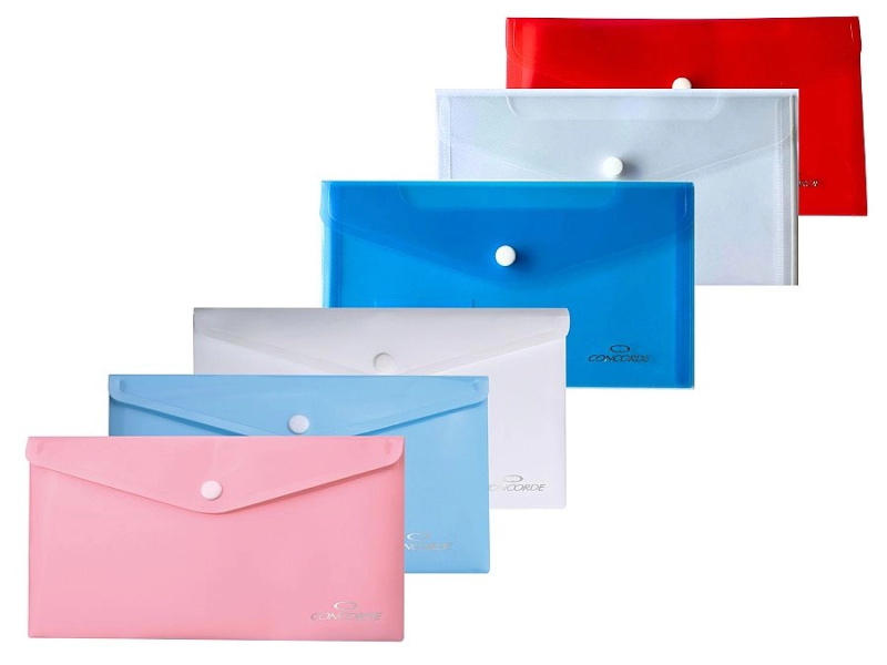 Spisové desky CONCORDE s drukem DL, mix barev CONCORDE