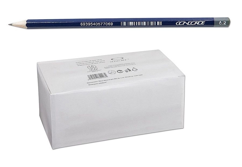 Grafitová tužka CONCORDE HB 1639, vltc. CONCORDE