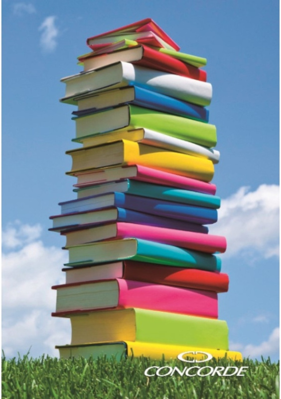 Záznamní kniha CONCORDE A5 linka 8mm, 200 listů CONCORDE